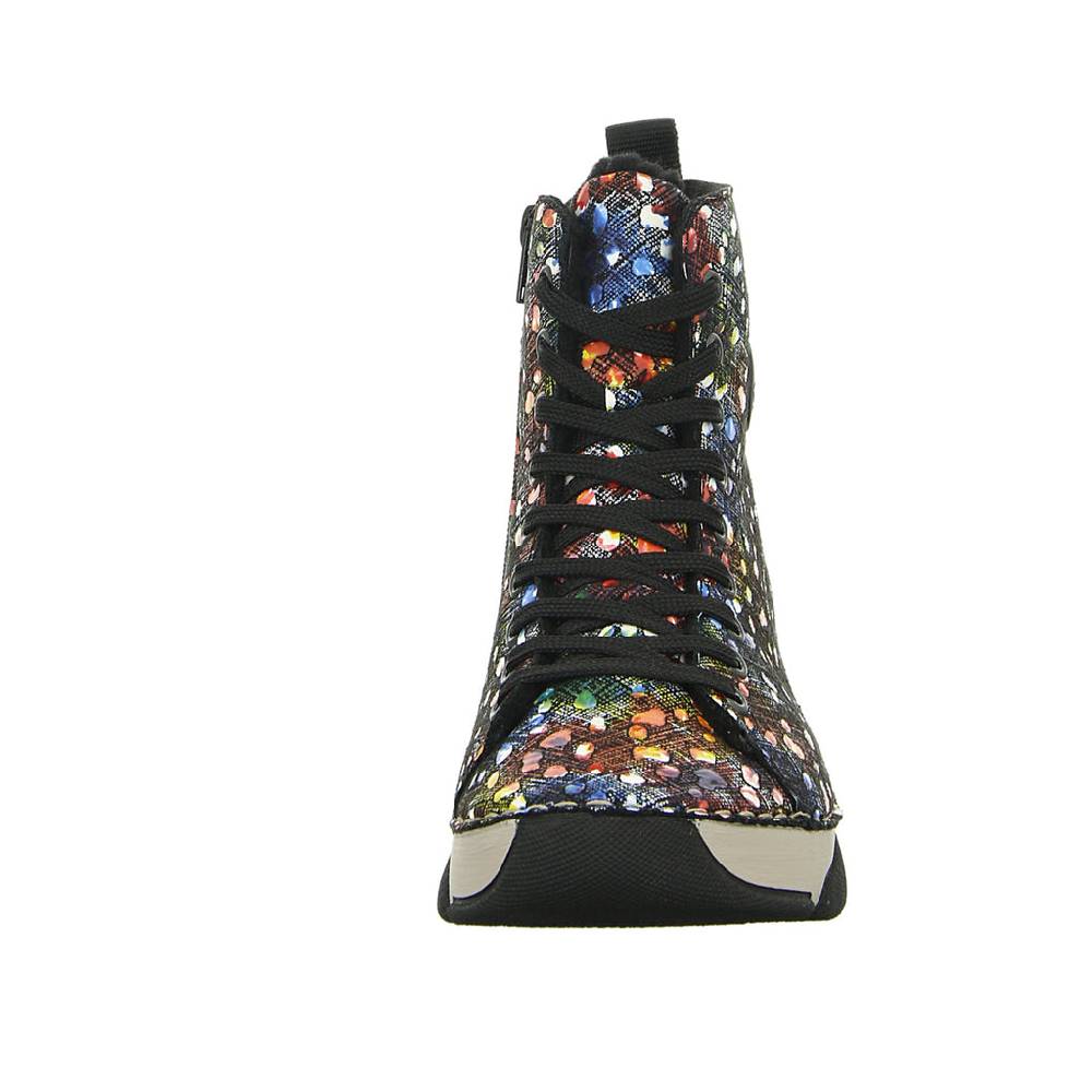 Rieker Schnürstiefelette Warmfutter bis 35mm Absatz (casual) Heißer Verkauf
