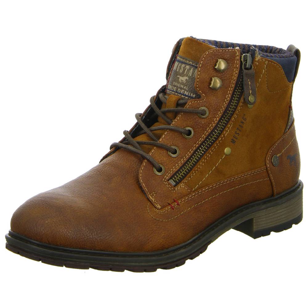 MUSTANG Schnürstiefelette Kaltfutter Freizeit (casual) Kostenloser Versand international