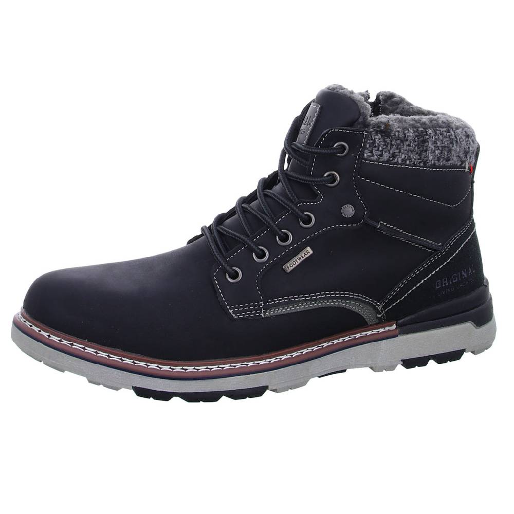 living UPDATED Schnürstiefelette Warmfutter Freizeit (casual) Bis zu 65% Rabatt