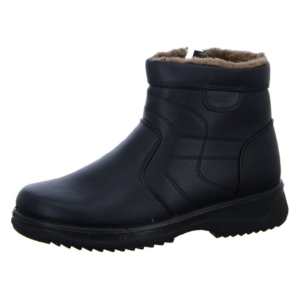 Paulo G. Schlupf/Reißverschlußstiefelette Warmfutter Freizeit (Casual) Discount Store für neue Produkte
