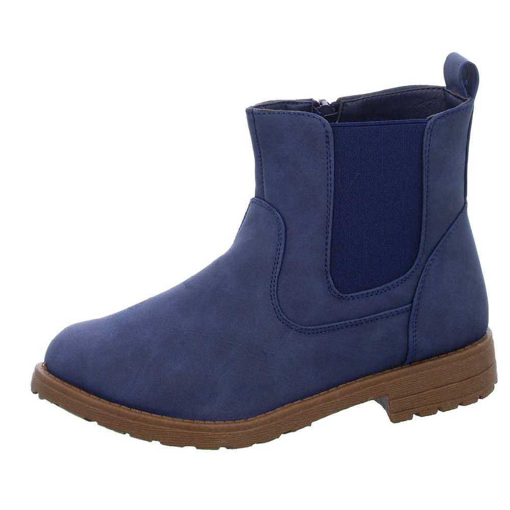 girlZ onlY Schlupf-/Klettstiefelette Warmfutter Letzte 3 Tage