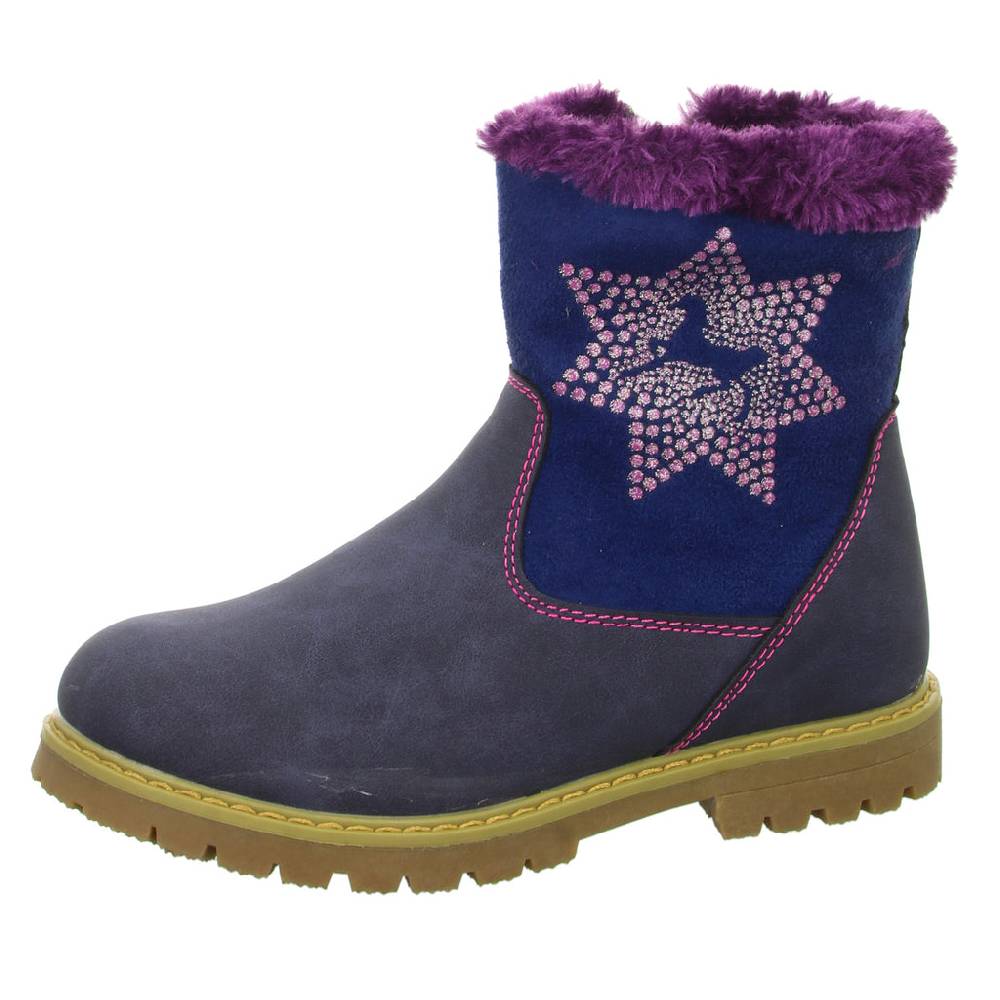 girlZ onlY Schlupf-/Klettstiefelette Warmfutter Bis zu 65% Rabatt