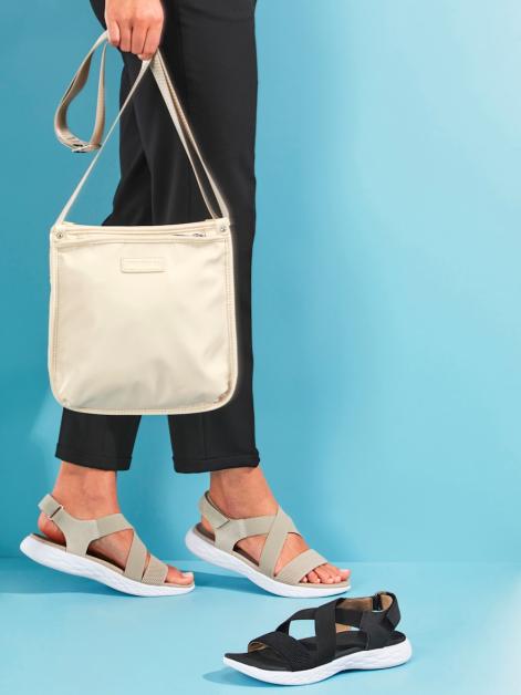 24 Hours Sandale mit elastischen Riemchen Artikelnummer: 1818510 Fabrik Onlineshop