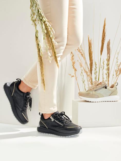 24 Hours Schnürschuh mit Mesh Einsätzen Artikelnummer: 1892470 Zeitbegrenzte Promotion