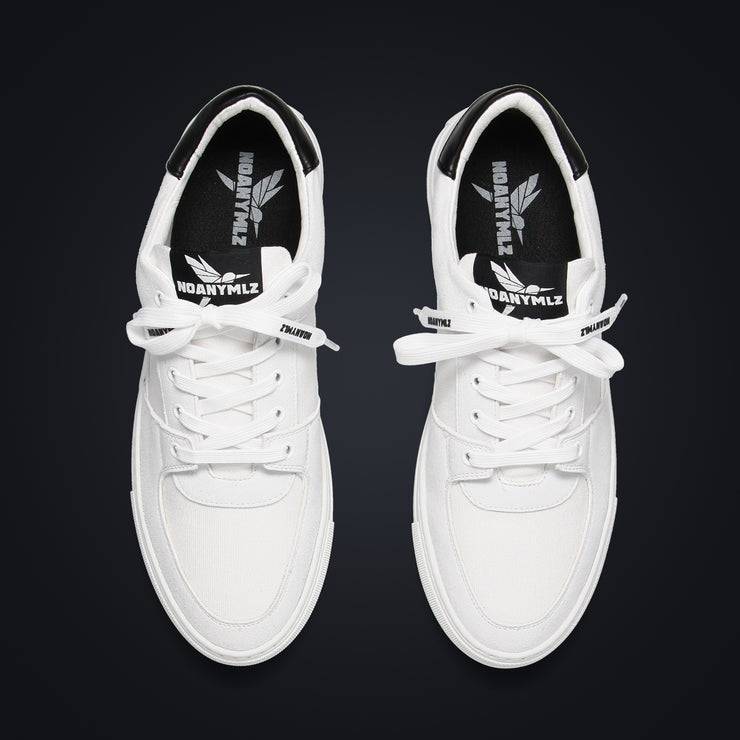 Noanymlz LEVEL E5 - CANVAS WHITE / SUEDE Super Rabatt