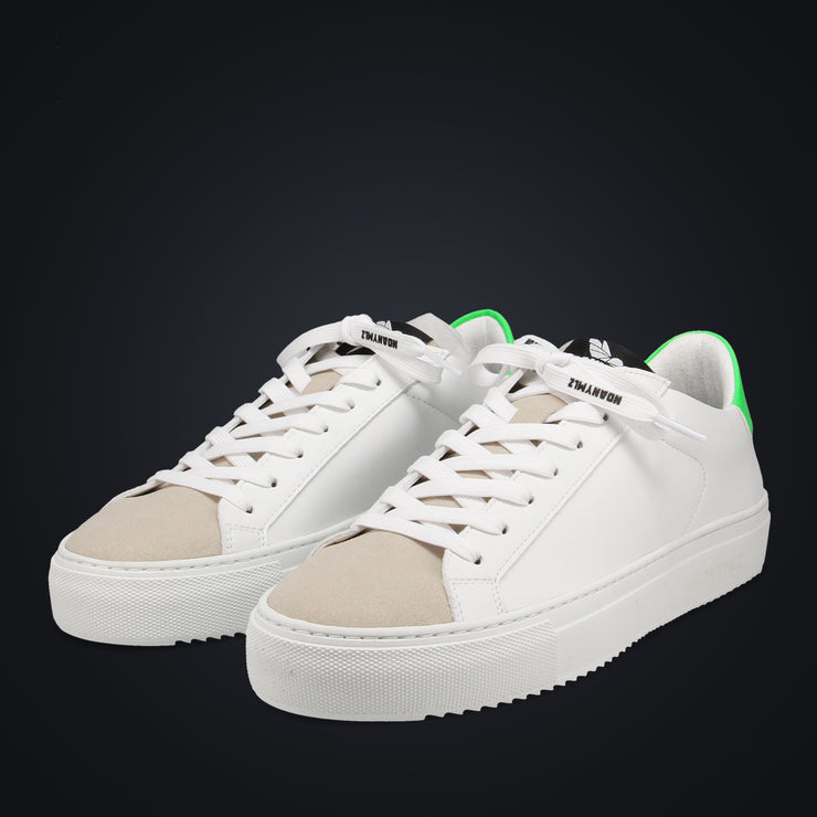 Noanymlz LEVEL O4 - WHITE / NEON GREEN Rabatte dieses Monats