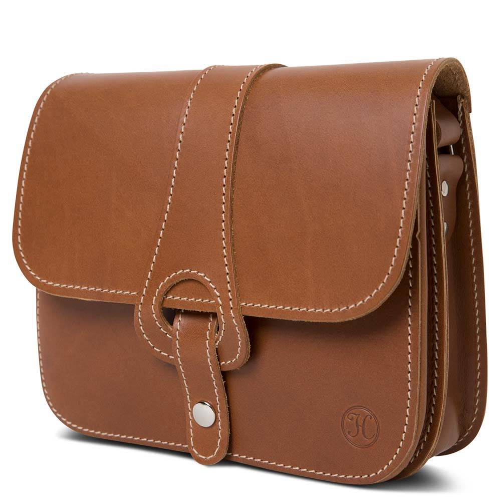 Original Haferl Schultertasche Mia | caramel Versandkostenfrei