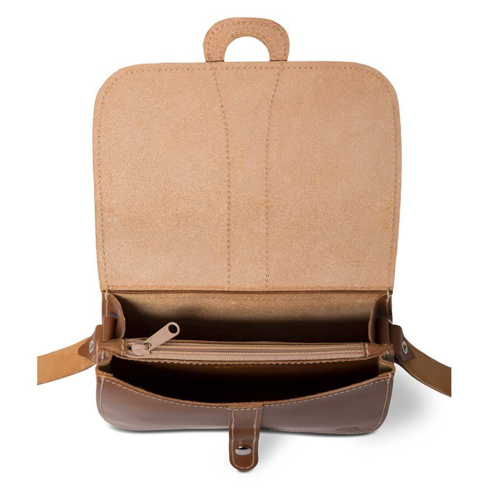 Original Haferl Schultertasche Mia | caramel Versandkostenfrei
