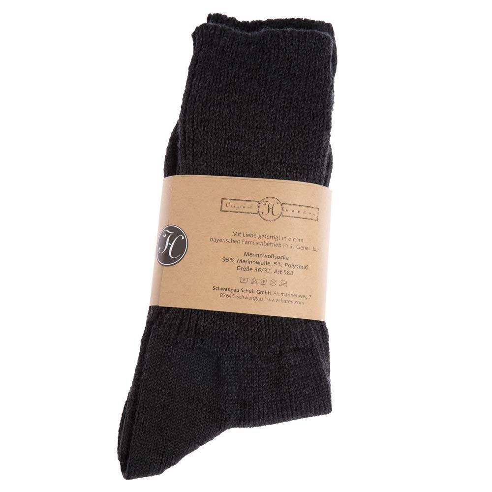 Original Haferl Merinosocken | anthrazit Weihnachtsangebot