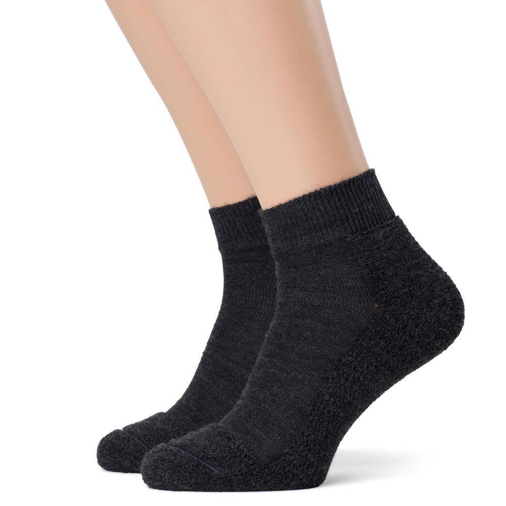 Original Haferl Merino Kurzsocken | anthrazit Valentinstagsangebot
