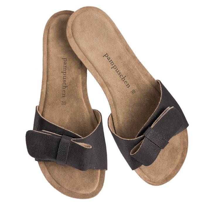Pampuschen Vera B schwarz-metallic Black Friday Preise