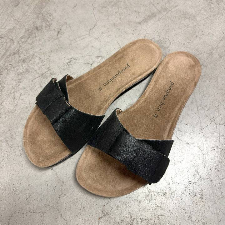 Pampuschen Vera B schwarz-metallic Black Friday Preise
