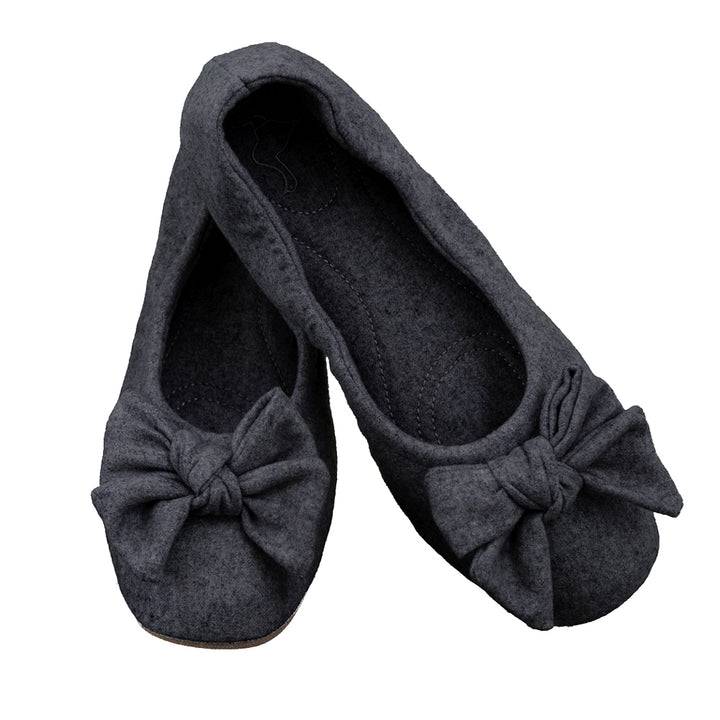 Pampuschen Daisy wool anthrazit Rabatte dieses Monats