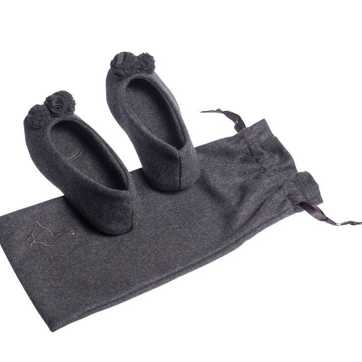 Pampuschen Betty anthrazit Online Shopping