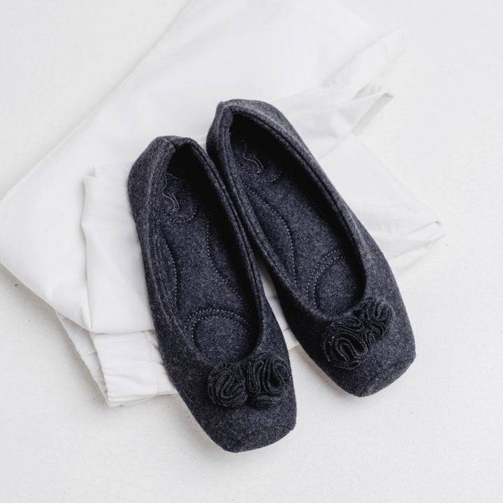 Pampuschen Betty anthrazit Online Shopping
