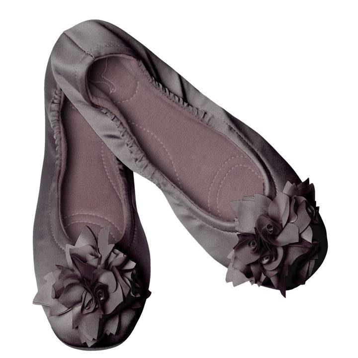 Pampuschen Grace satin taupe Vatertagsangebot