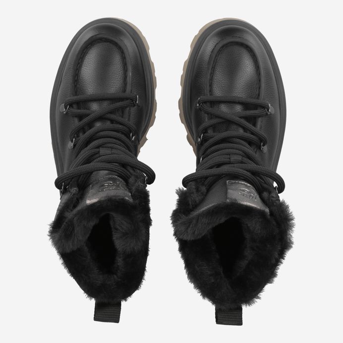 Paul Green Schnürbootie mit Warmfutter 8061-004 Fabrikverkauf