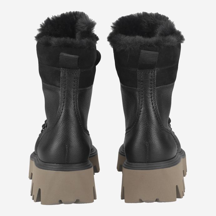 Paul Green Schnürbootie mit Warmfutter 8061-004 Fabrikverkauf