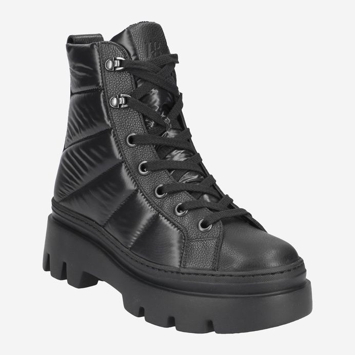 Paul Green SUPER SOFT Schnürbootie mit RELAX-WEITE 9113-002 Fabrikpreis