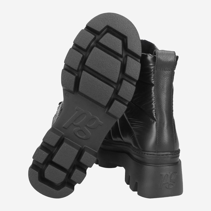 Paul Green SUPER SOFT Schnürbootie mit RELAX-WEITE 9113-002 Fabrikpreis