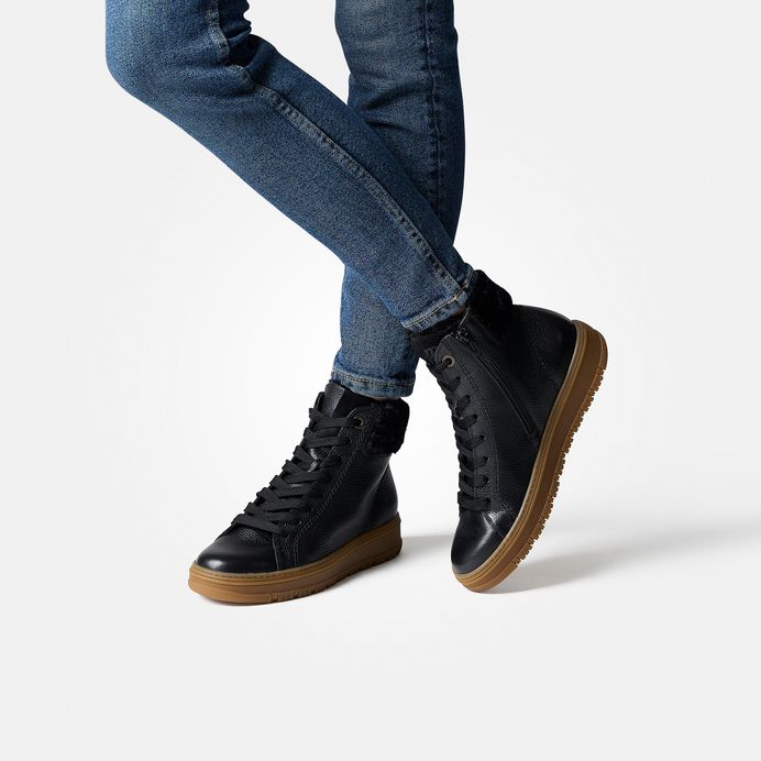 Paul Green Hightop-Pauls mit RELAX-WEITE und Wechselfußbett 5379-016 Räumungsverkauf