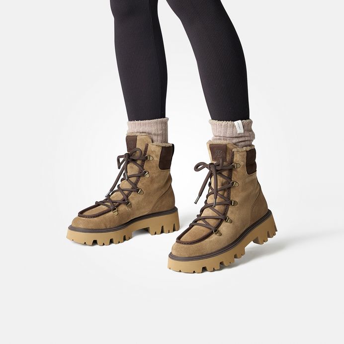 Paul Green Schnürbootie mit Warmfutter 8061-014 Zeitlich begrenztes Angebot