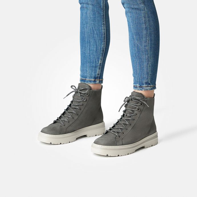 Paul Green SUPER SOFT Schnürstiefelette mit Warmfutter 5287-034 Flash Sale
