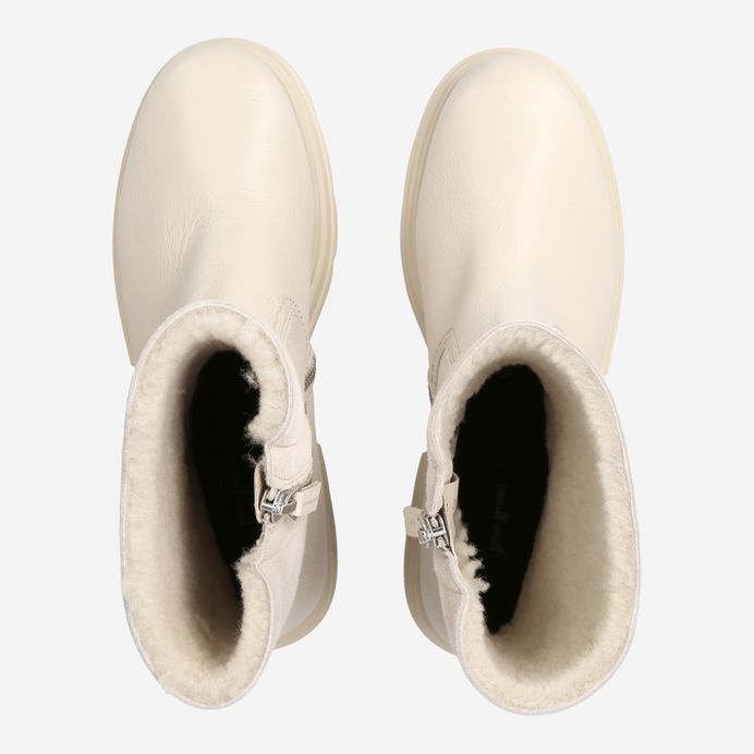Paul Green Stiefelette mit Lammfell 8064-004 Fabrikladen