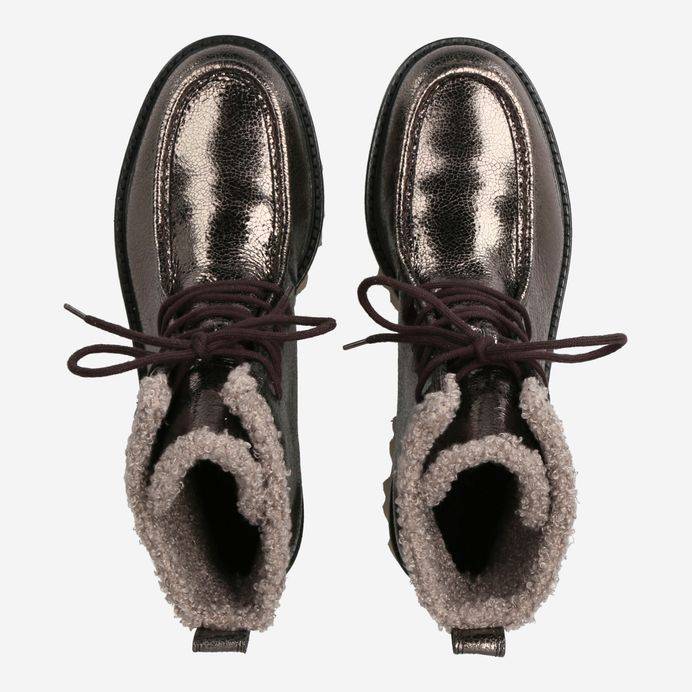 Paul Green Schnürbootie mit Warmfutter 8194-026 Tiefpreis