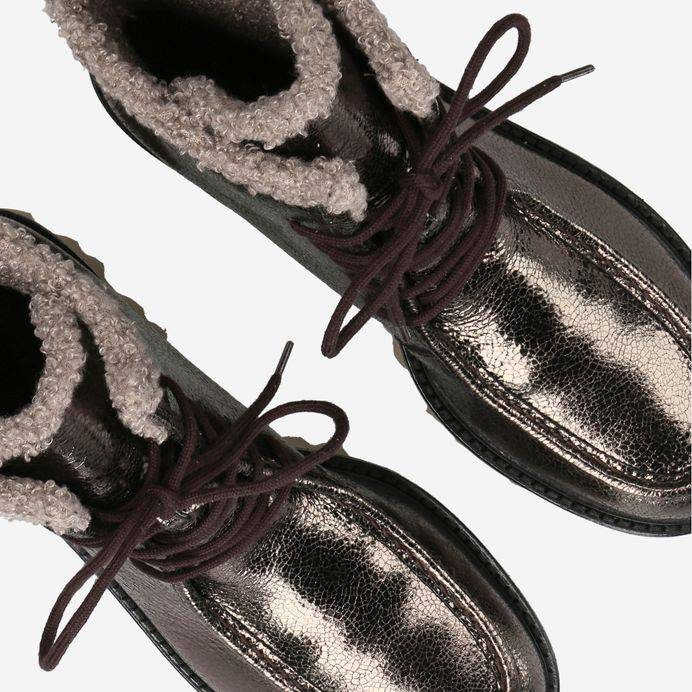 Paul Green Schnürbootie mit Warmfutter 8194-026 Tiefpreis