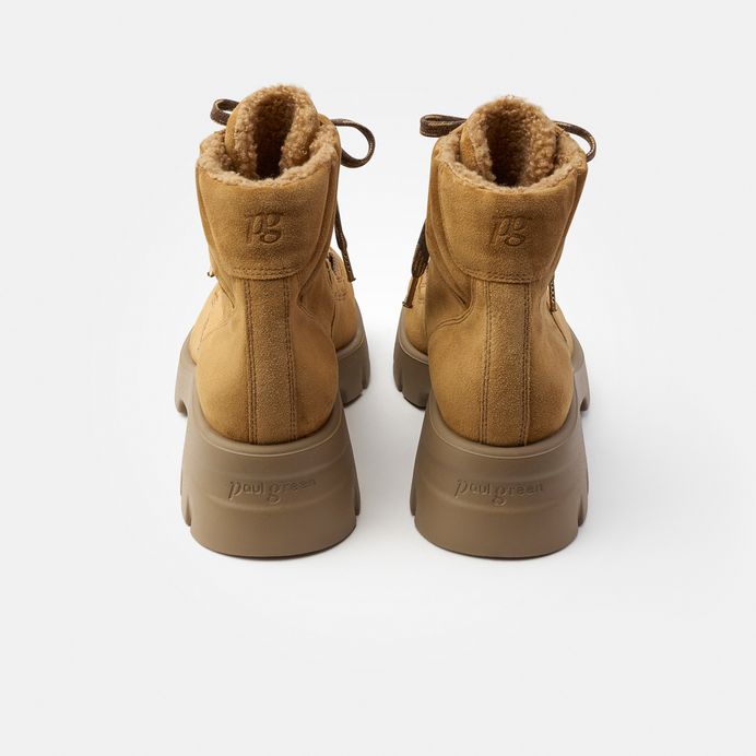 Paul Green Schnürbootie mit Warmfutter 8154-036 50% Rabatt für begrenzte Zeit