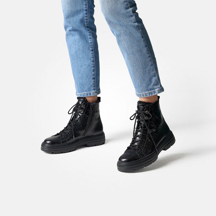 Paul Green Schnürstiefelette mit Warmfutter 5287-076 Günstig kaufen