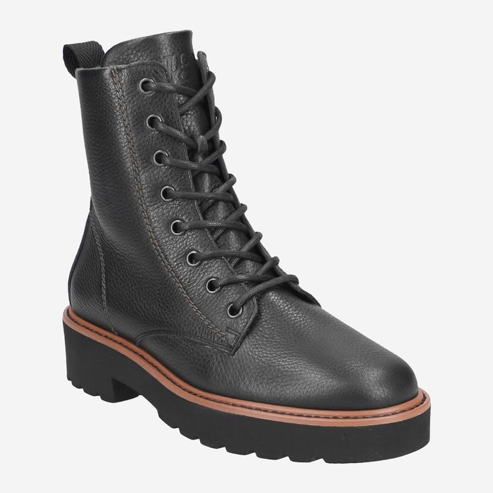 Paul Green Schnürbootie mit Warmfutter 9605-022 Fabrikpreis