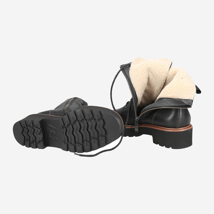 Paul Green Schnürbootie mit Warmfutter 9605-022 Fabrikpreis