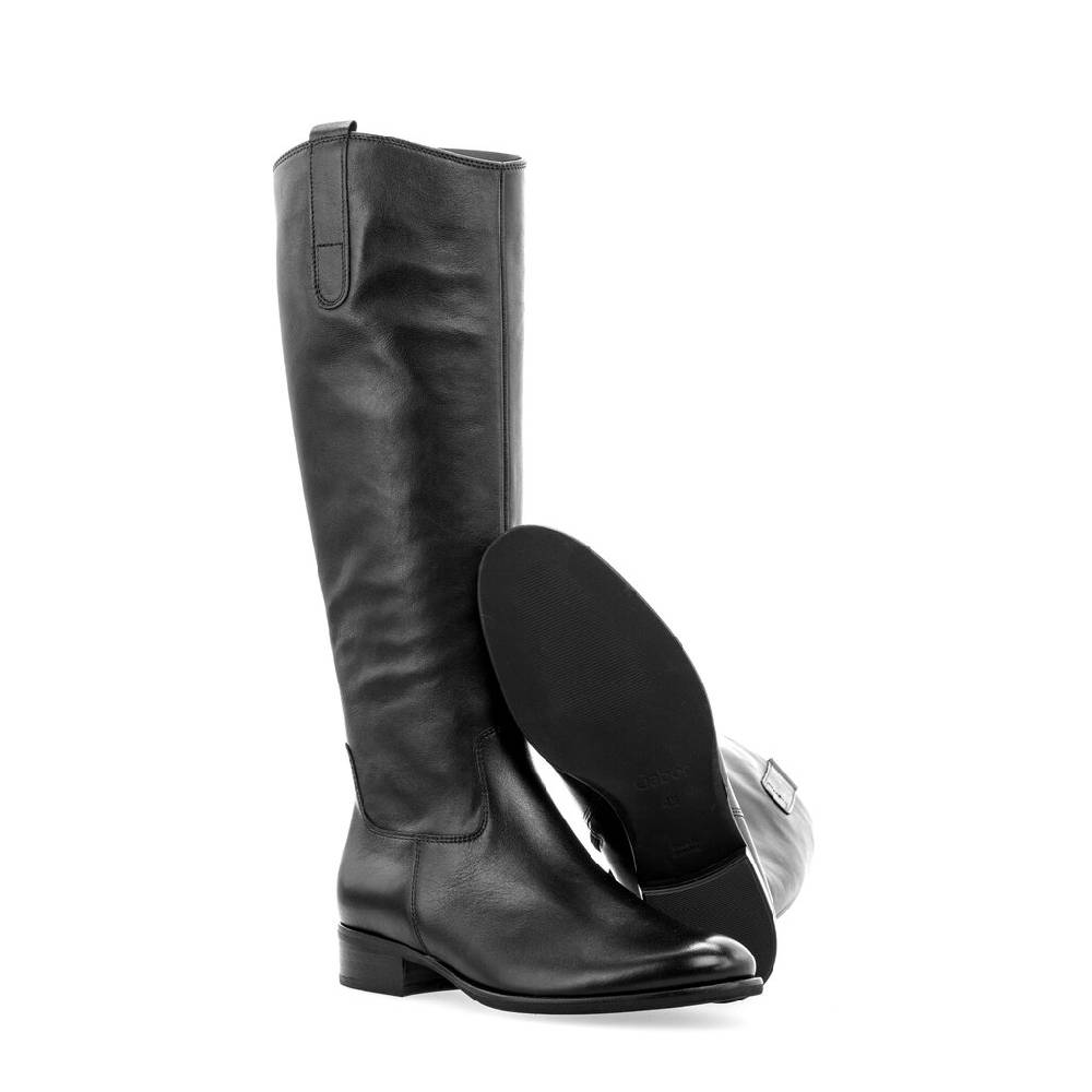 Pius Gabor Eleganter Stiefel schwarz Räumungsverkauf