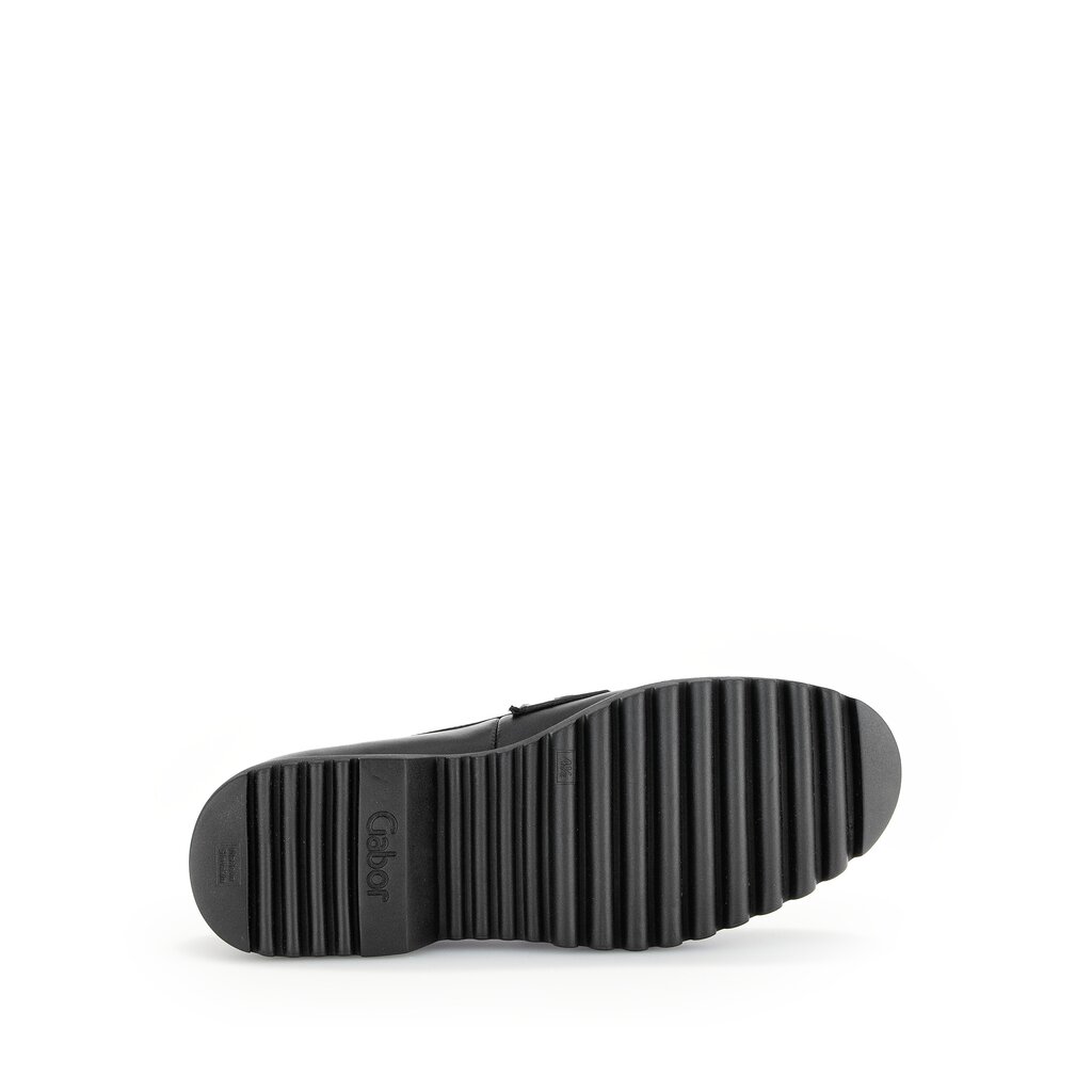 Pius Gabor Loafer schwarz Kostenlose Rückgabe