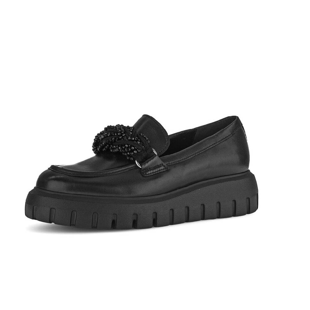 Pius Gabor Loafer schwarz Letzte 2 Tage
