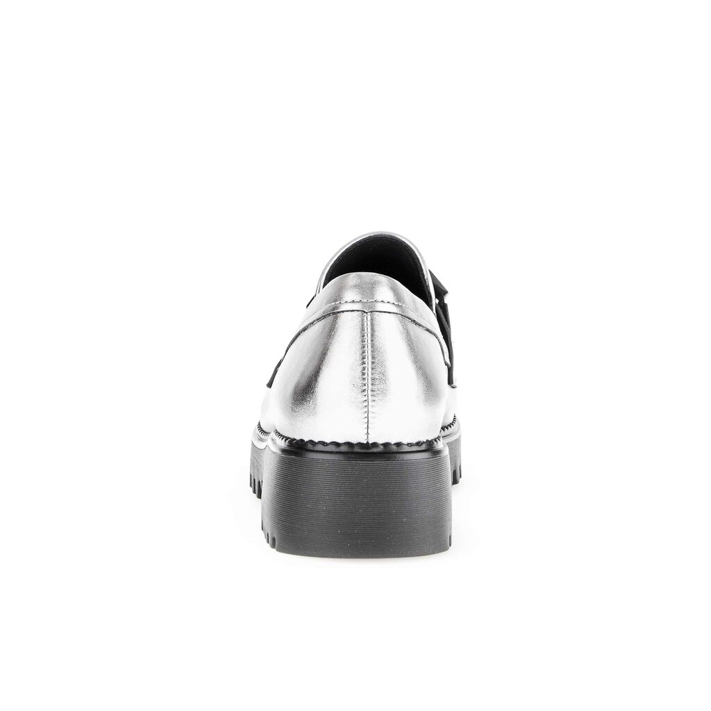 Pius Gabor Loafer silber Fabrikladen