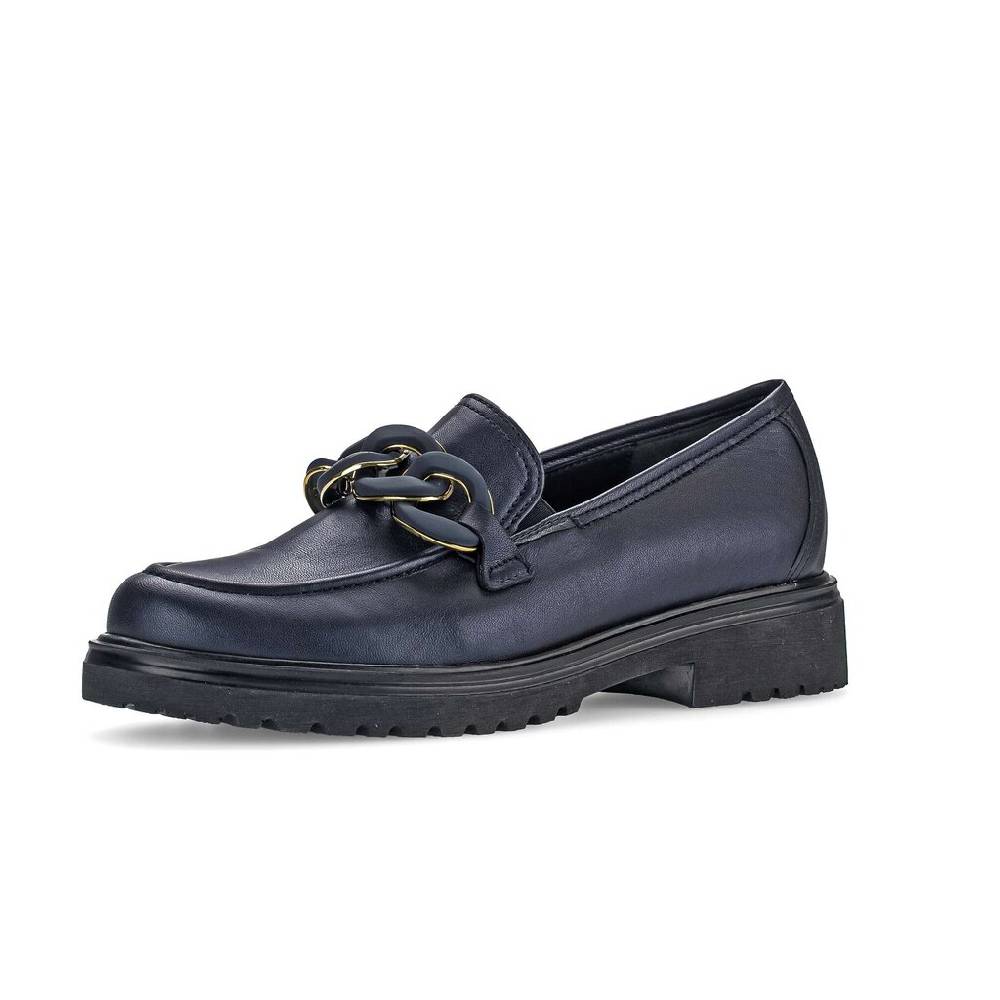 Pius Gabor Loafer blau Begrenzt auf 3 Tage