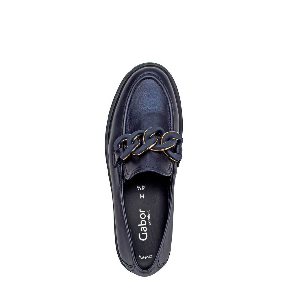 Pius Gabor Loafer blau Begrenzt auf 3 Tage