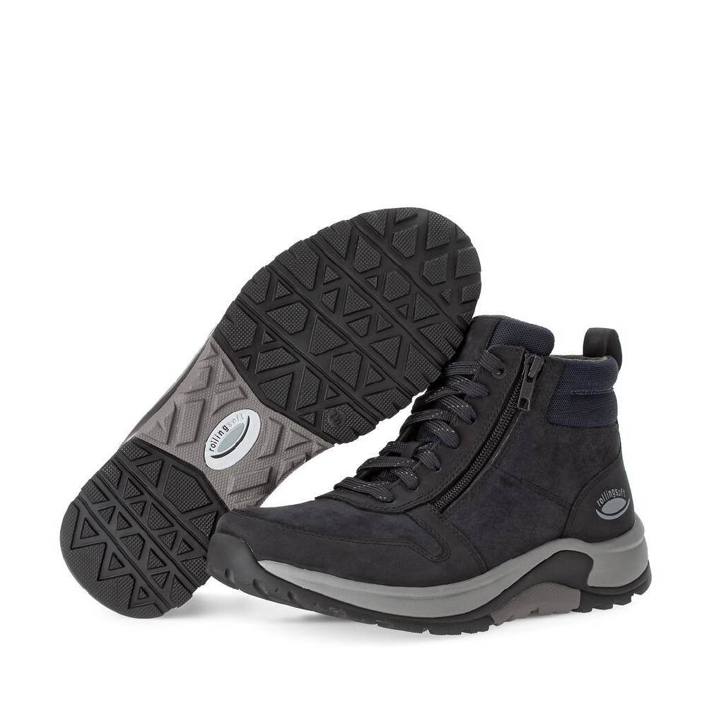 Pius Gabor rollingsoft Sportlicher Stiefel blau 2025