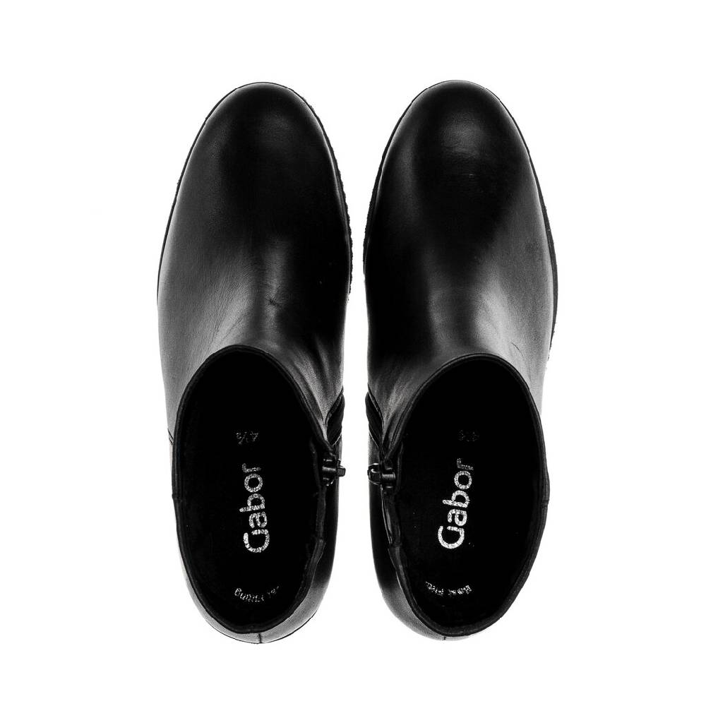 Pius Gabor Plateau Stiefelette schwarz Exklusive Angebote