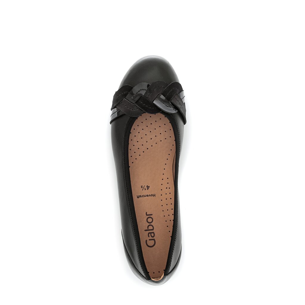 Pius Gabor Sportliche Ballerina schwarz Zeitbegrenzte Promotion