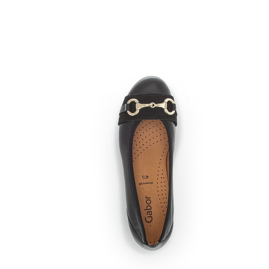 Pius Gabor Sportliche Ballerina schwarz Bis zu 60% Rabatt
