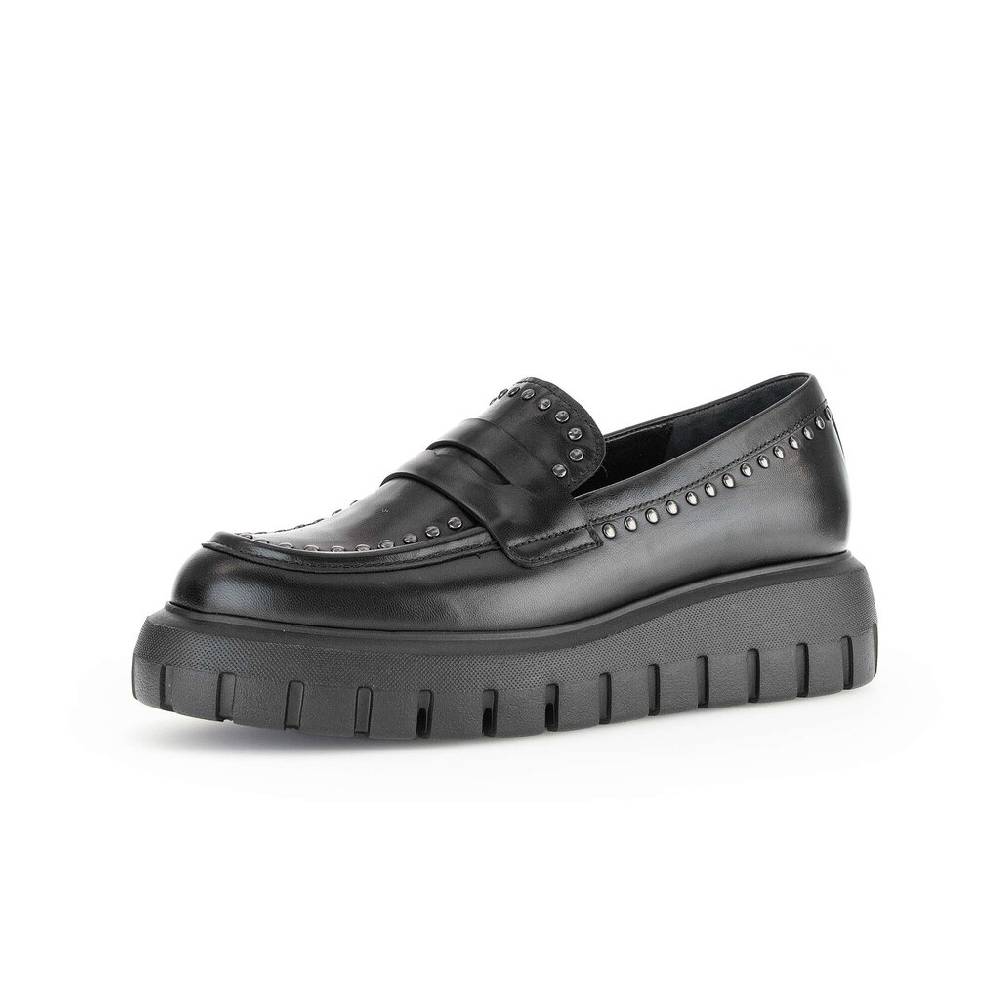 Pius Gabor Loafer schwarz Neueste Stile