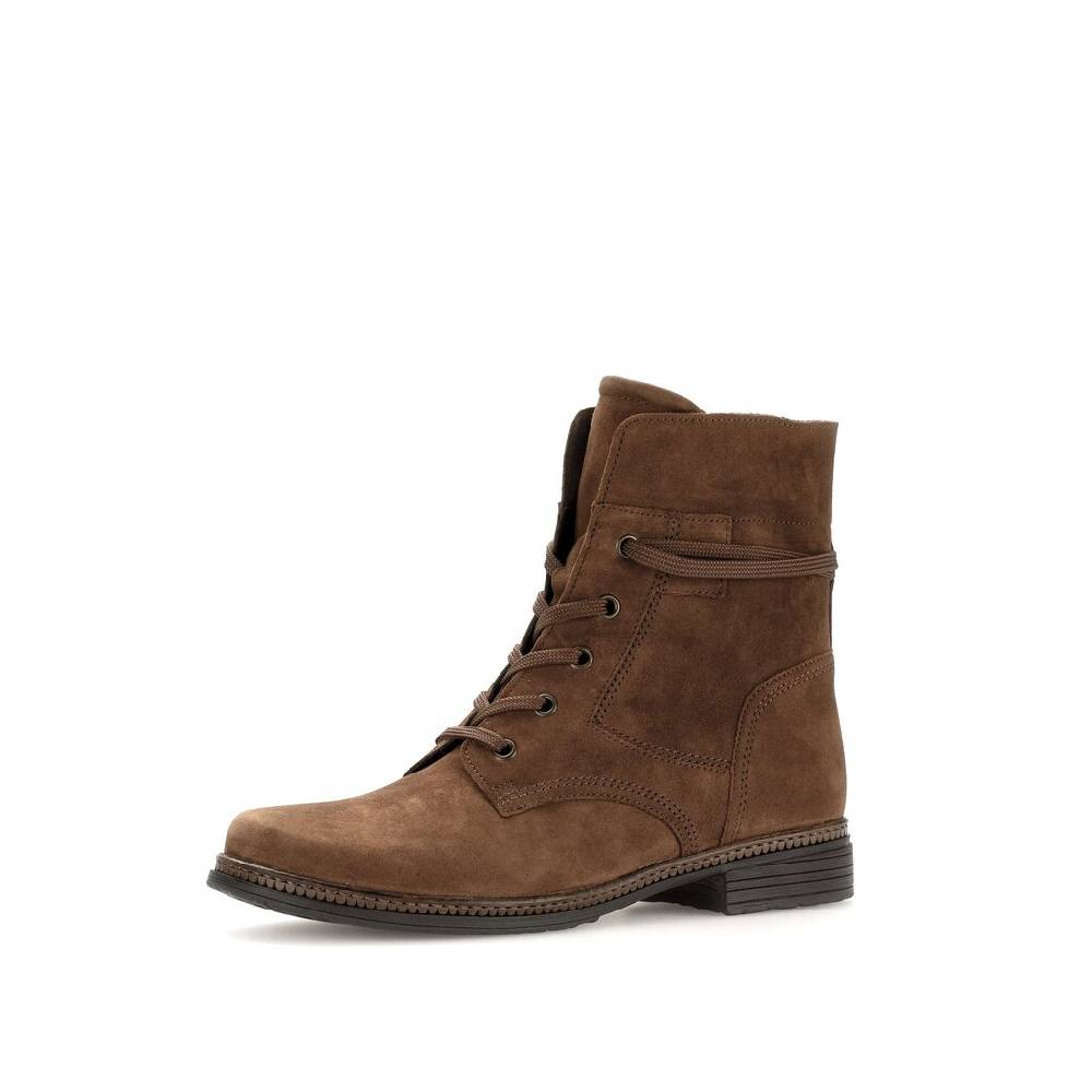 Pius Gabor Schnürstiefelette braun Bis zu 50% Rabatt