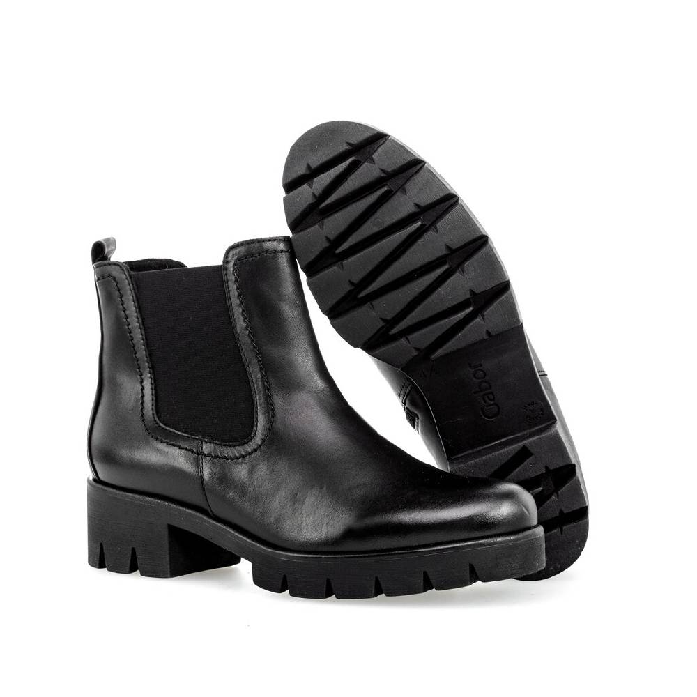 Pius Gabor Chelsea Boot schwarz 50% Rabatt mit kostenlosem Versand