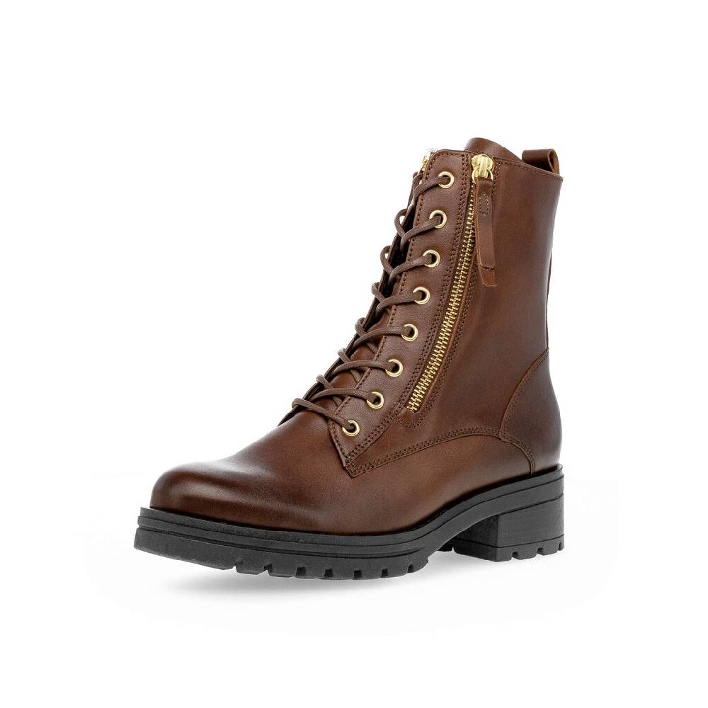 Pius Gabor Schnürstiefelette braun Clearance-Verkauf