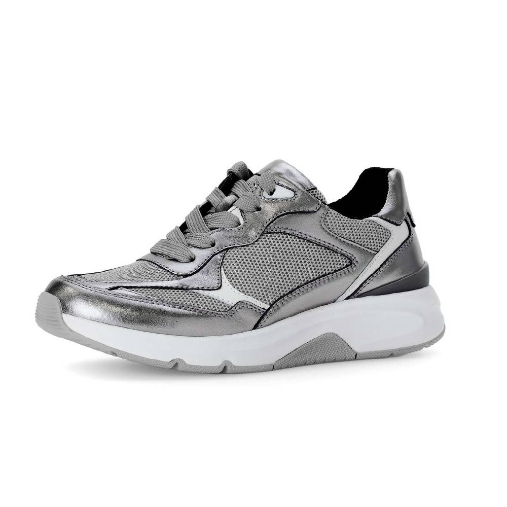 Pius Gabor Sneaker low silber Speichern exportieren