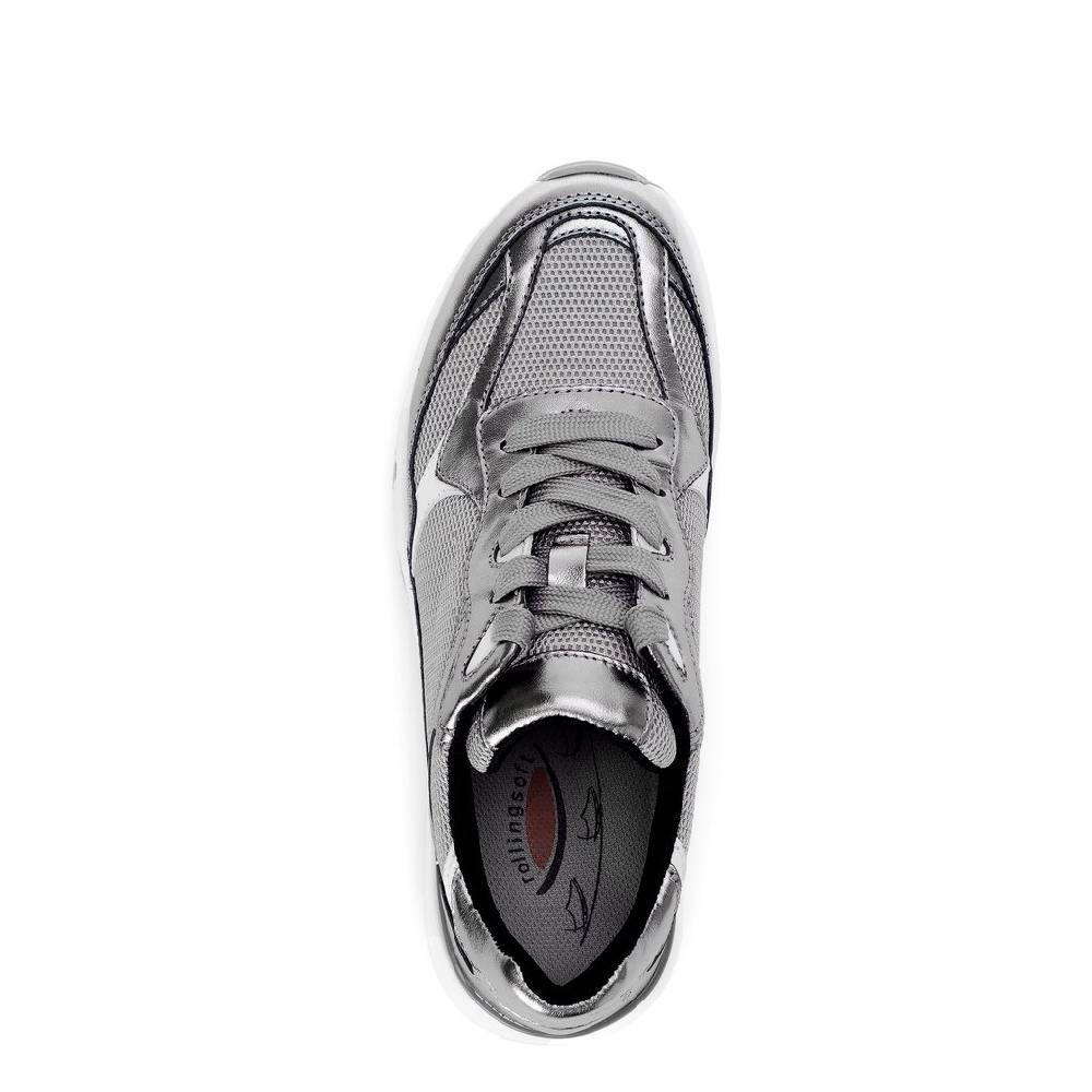 Pius Gabor Sneaker low silber Speichern exportieren